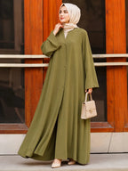 Georgette Plain Full Abaya