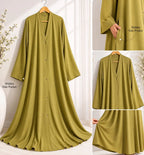 Georgette Plain Full Abaya
