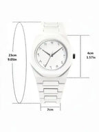 White Classic Arabic Aura Watch