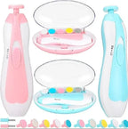 Baby Nail Clippers Safe Electric Baby Nail Trimmer, Baby Nail File Kit Born