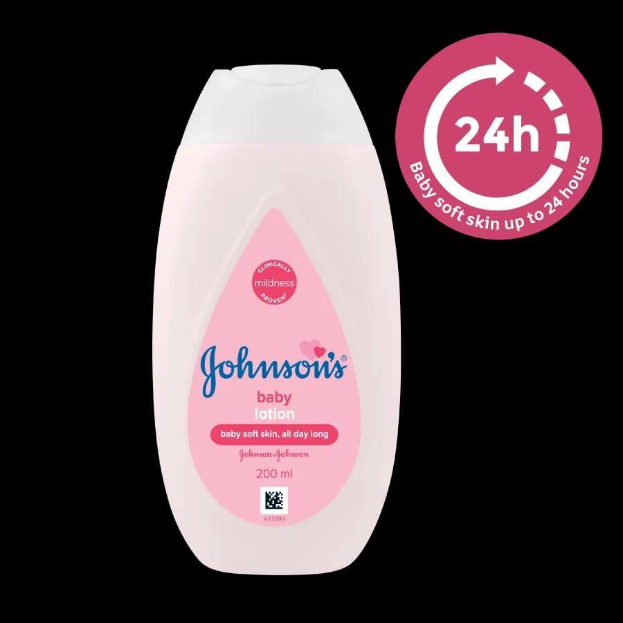 Johnson's Baby Soft Lotion 200ml Pink Bottle