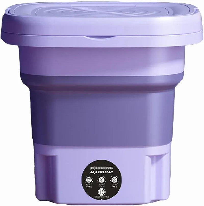 Portable Mini Washing Machine Blue ABS Pakistan