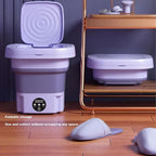 Portable Mini Washing Machine Blue ABS Pakistan