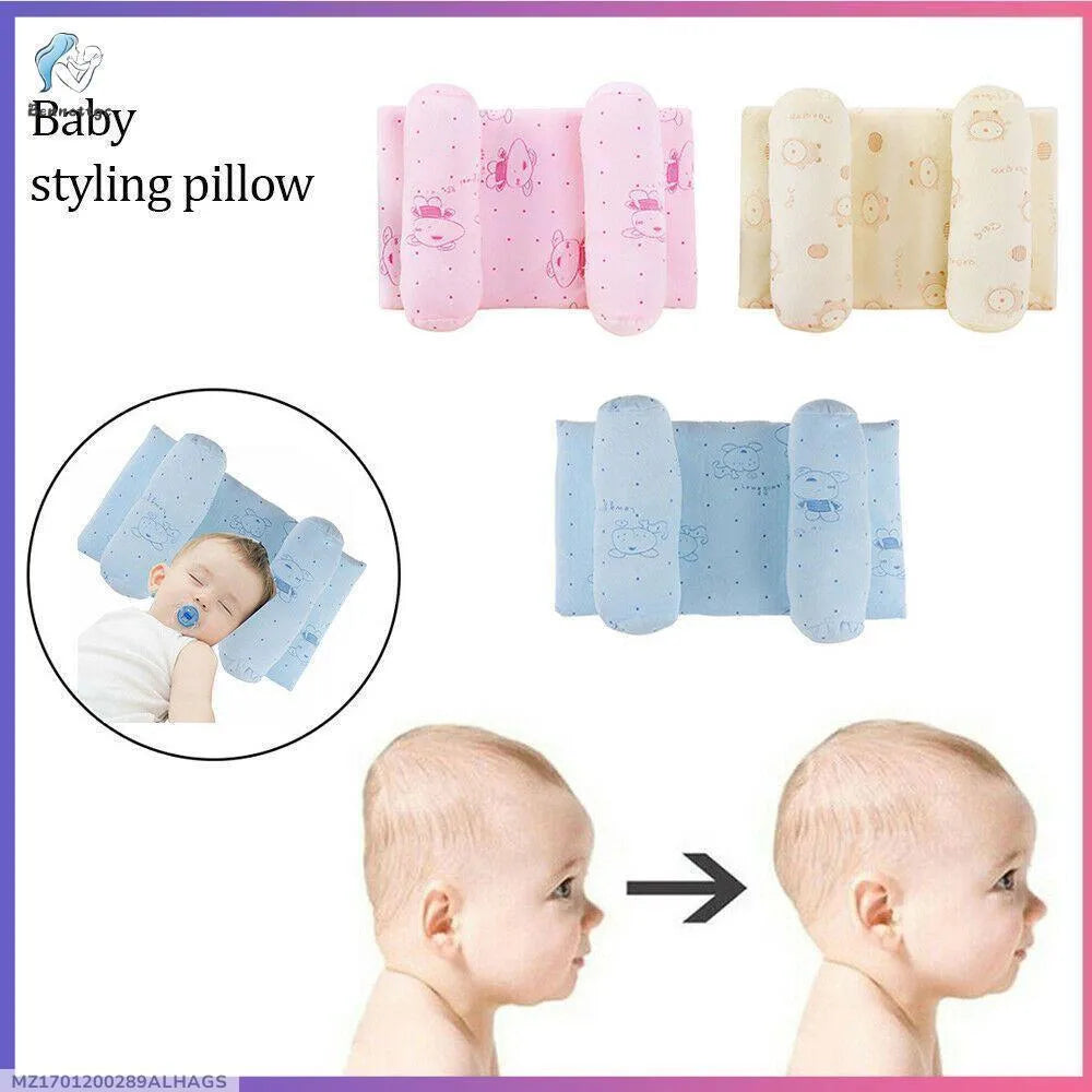 Baby Styling Pillow for Flat Head Syndrome Prevention