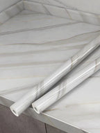 Self-Adhesive Marble Sheet 200x60cm White Black
