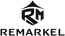 Black logo with stylized letters RM above the word REMARKEL on a white background.